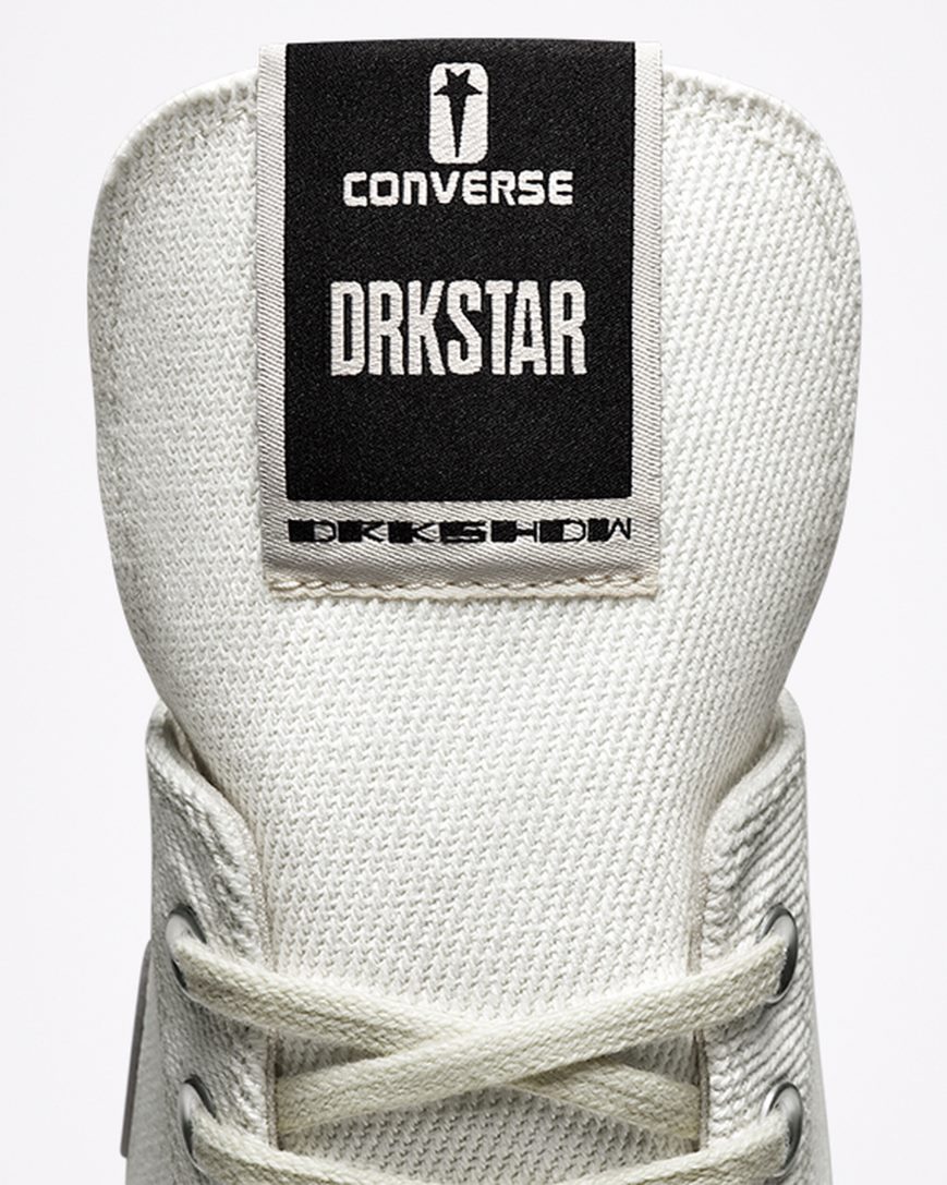 Tenisi Inalti Barbati Converse x DRKSHDW DRKSTAR Chuck 70 Albi Negrii | RO OHIX13491